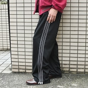 adidas design side line wide track pants