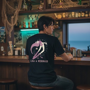 Like a MERMAID-Tシャツ(スレート)