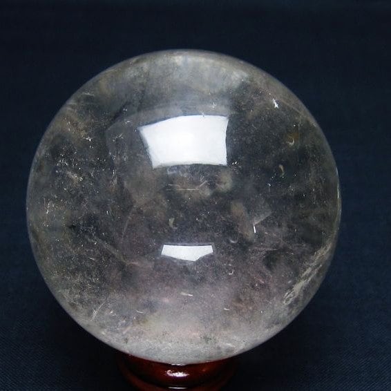 水晶 丸玉 57mm スフィア 置物 水晶玉 一点物 151-9020