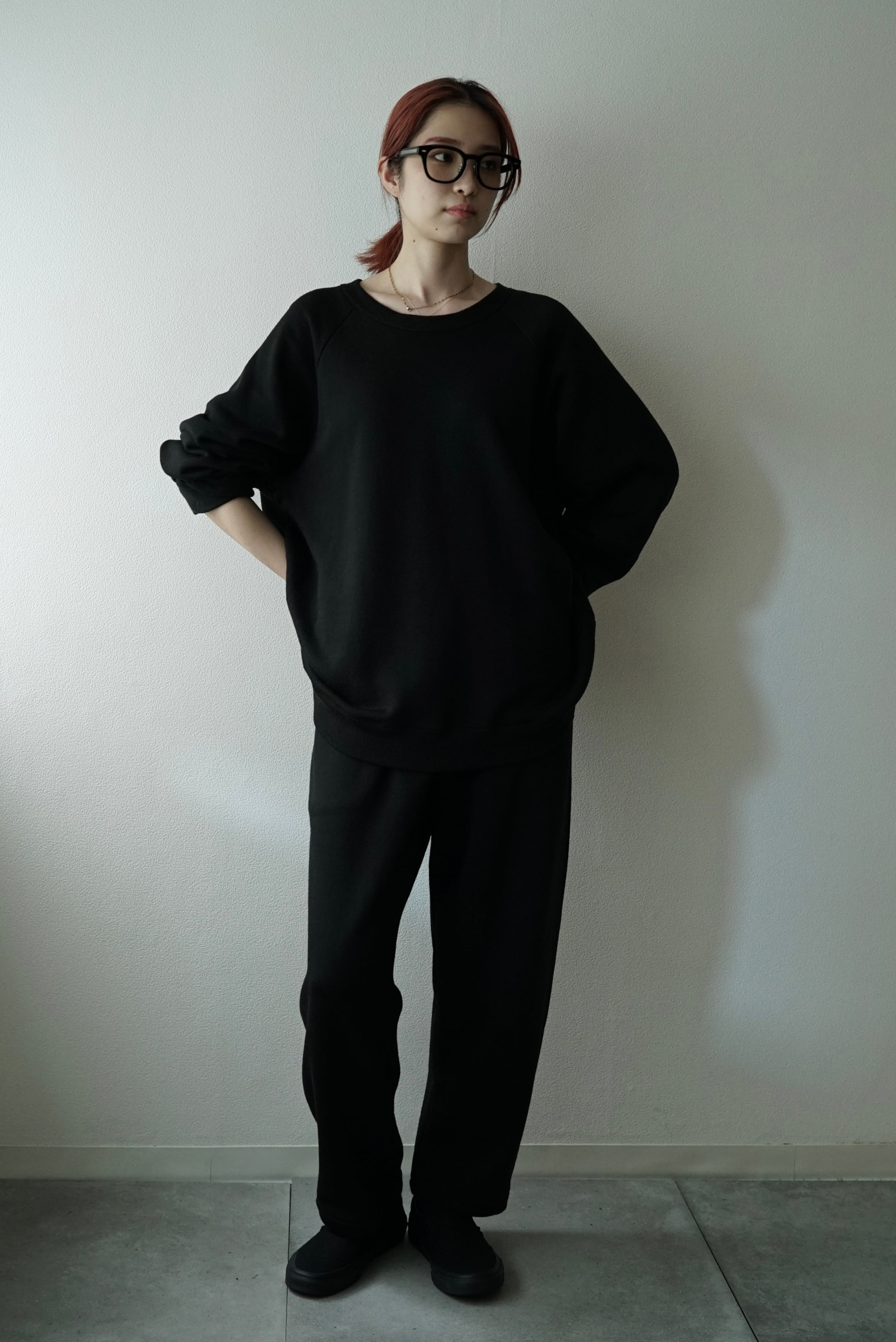 Premium Wool Fleece / Premium Wool Sweat (OFF BLACK) | C O L I N A