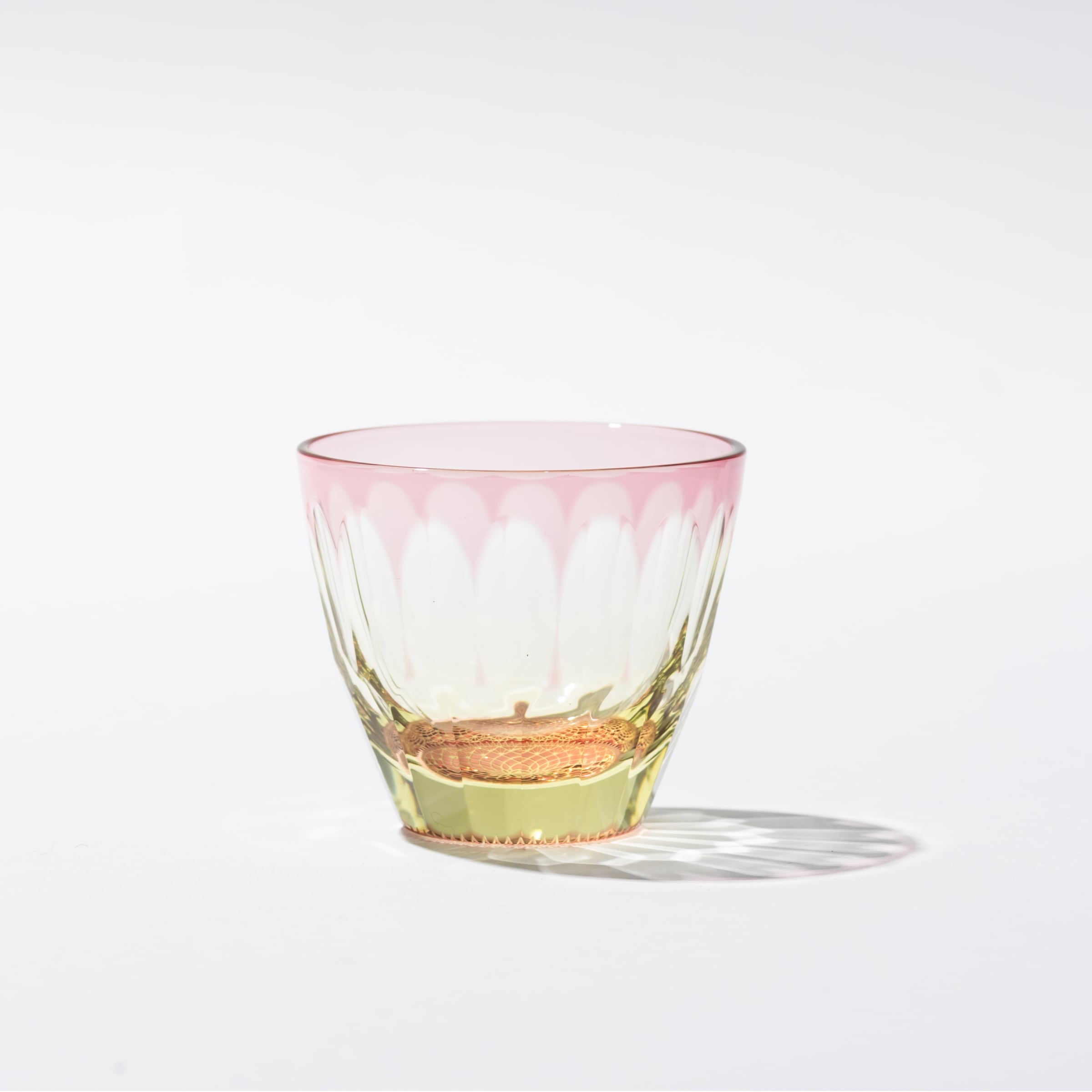 2020年藤巻百貨店賞 受賞作品】太陽の花（金赤×プラセオ）ぐい呑