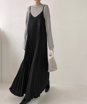 スリングプリーツワンピース【s-60055】