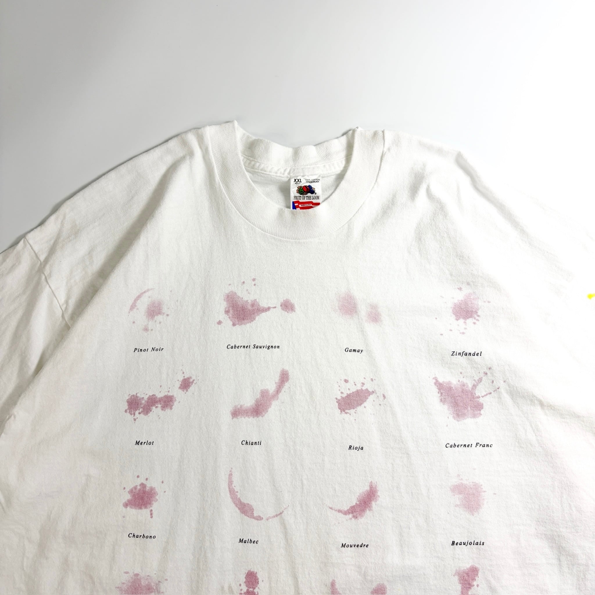 90s Wine Stain Graphic T-Shirt