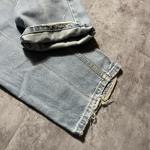 【W30 L32】 USA製 usa levi's blue リーバイス 569 詳細写真9