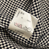 GIVENCHY ジバンシィ 長袖 ジャケット 羽織 13/ブラック×ホワイト レディース ビンテージ