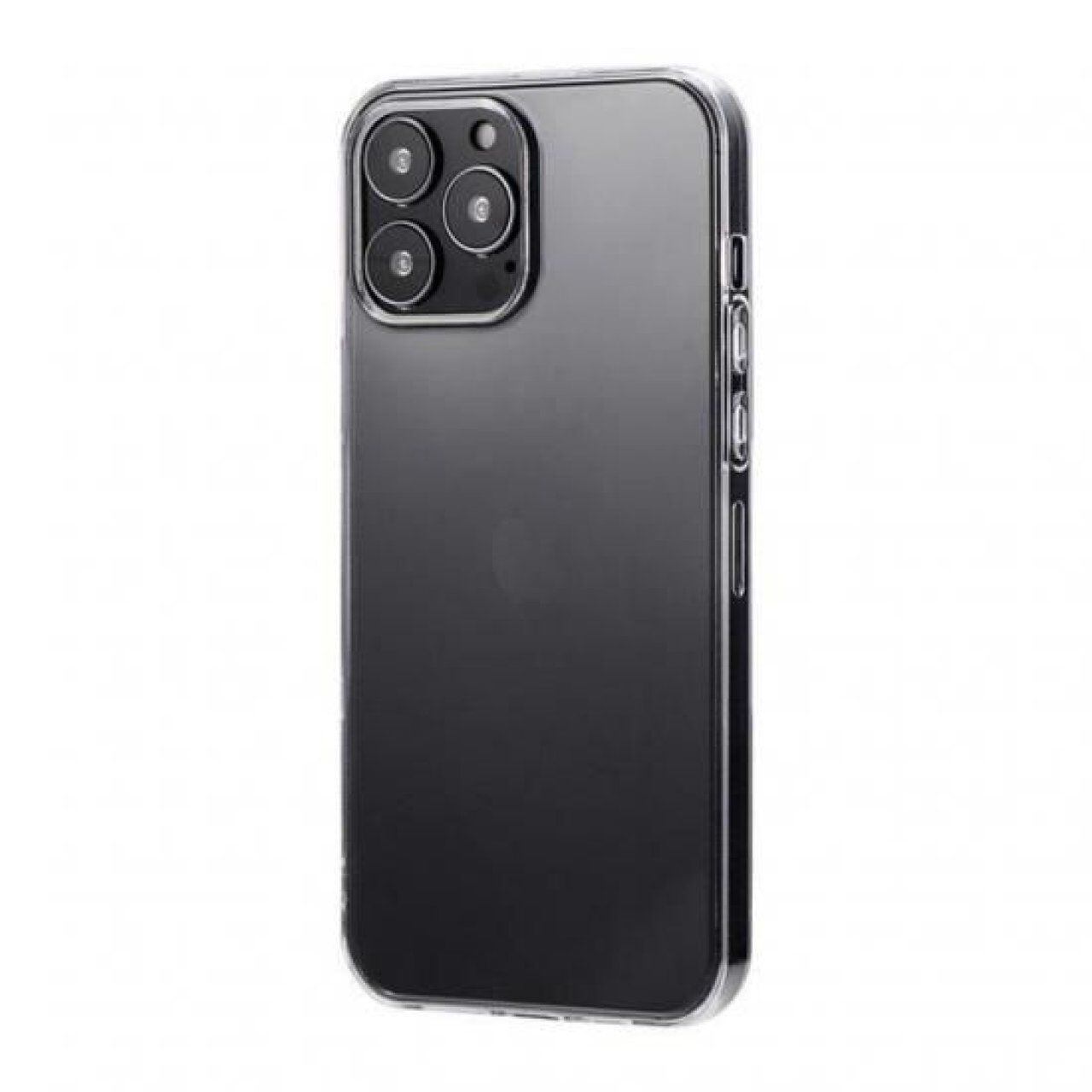 iPhone 13 Pro Max クリア TPU ソフトケース 6.7インチ 高透明 耐衝撃 黄変しにくい ストラップホール