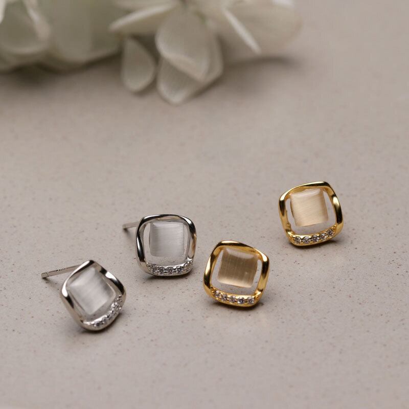 S925 オパール ピアス Pierce