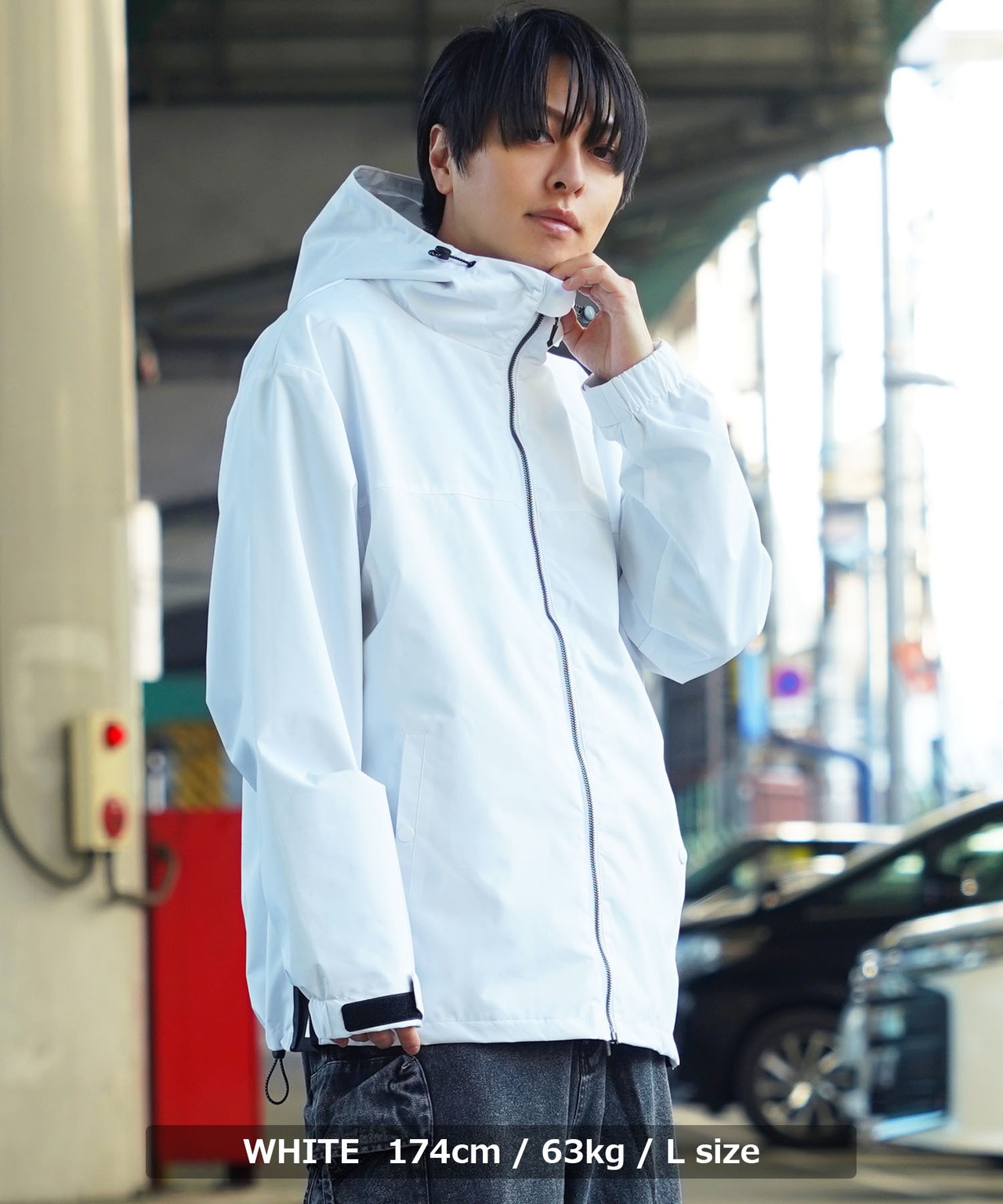 ＼SALE／◆サイドアジャスト フーデットブルゾン◆wi-583093