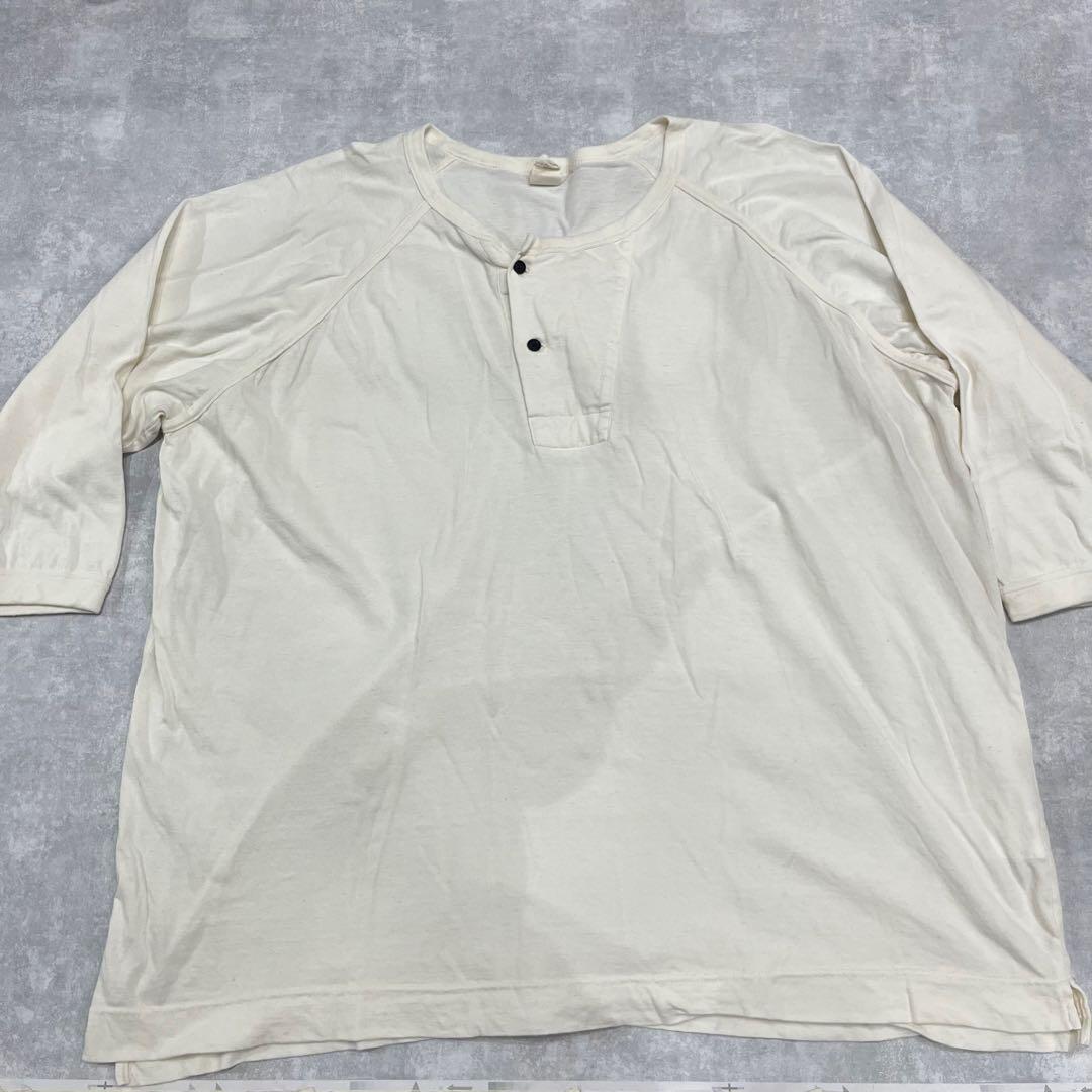 O project ヘンリーネックTシャツ　生成 O project ヘンリーネックTシャツ 生成 | CHASE