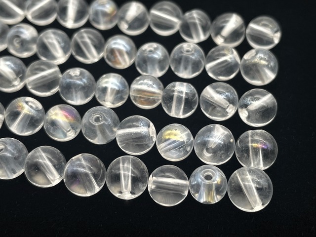 ハンドメイドビーズ素材セット（オーロラ水晶）