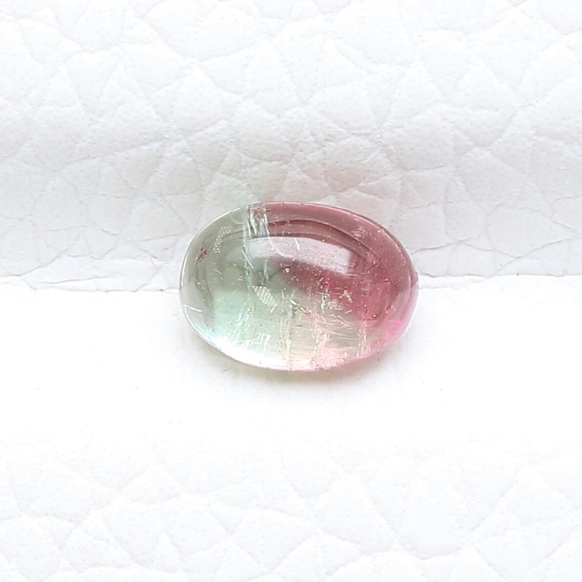 バイカラートルマリン 1.02ct カボション | 色石堂