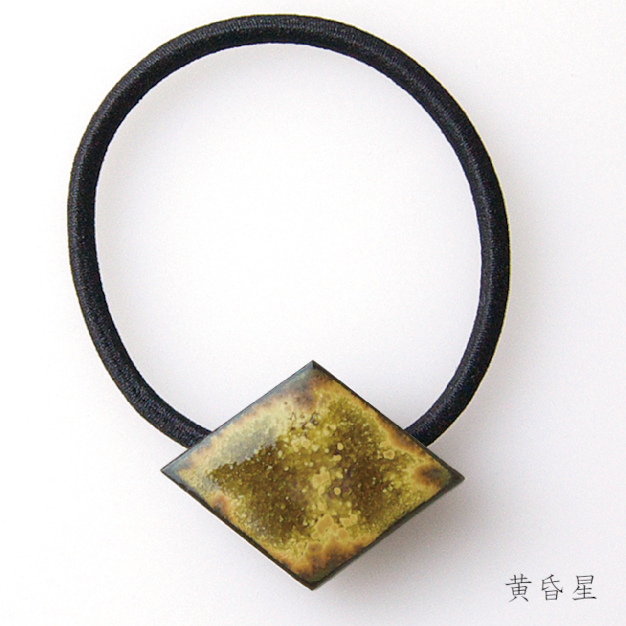 ヘアーアクセサリー ひしがた 結晶