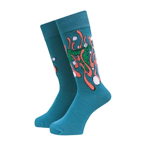 WHIMSY / FLOATING SOCKS TURQUOISE