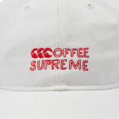 canterbury x Coffee Supreme ウォッシュドキャップ（White)