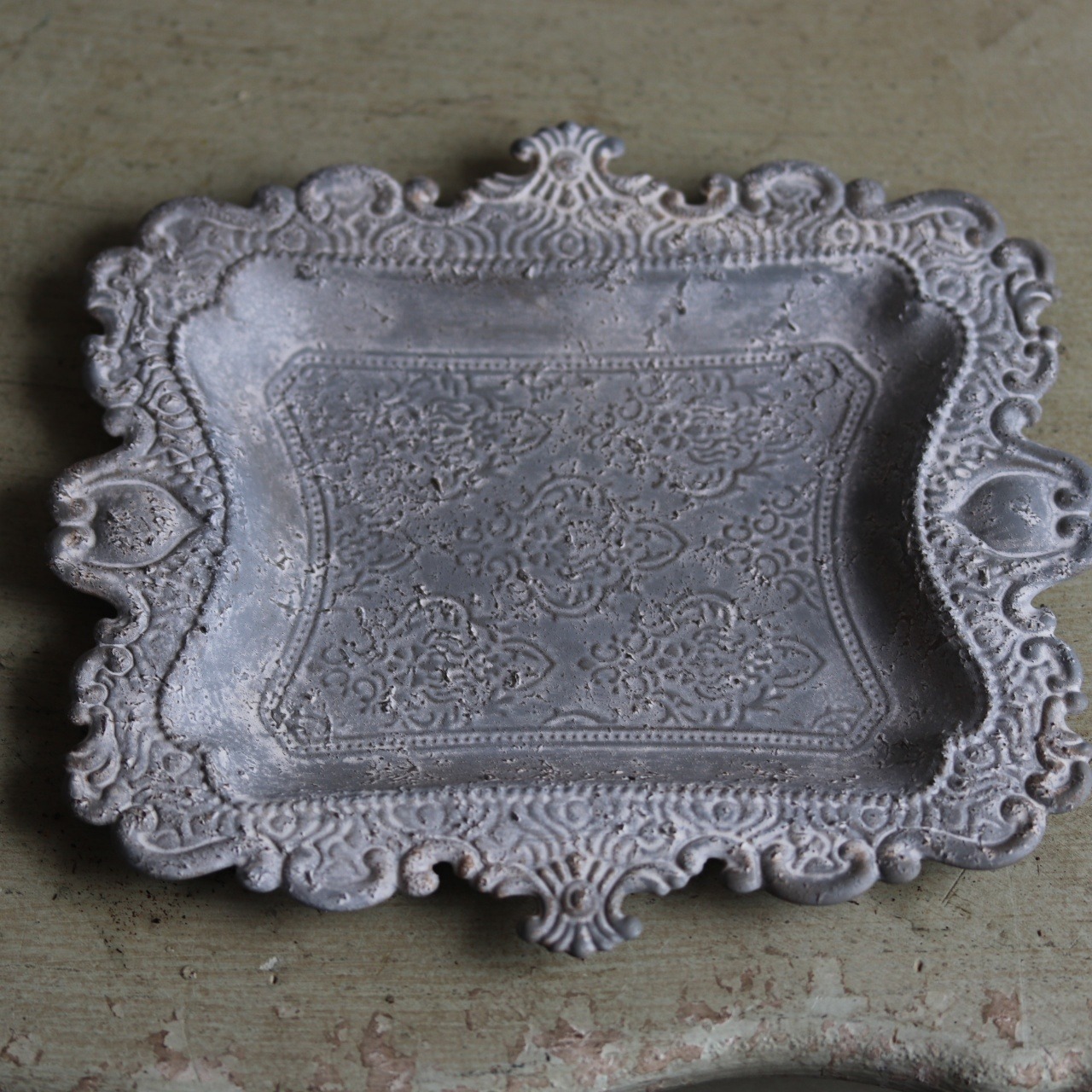 アルジャンテ・デコトレー　アンティーク調　シャビーシック　オシャレ