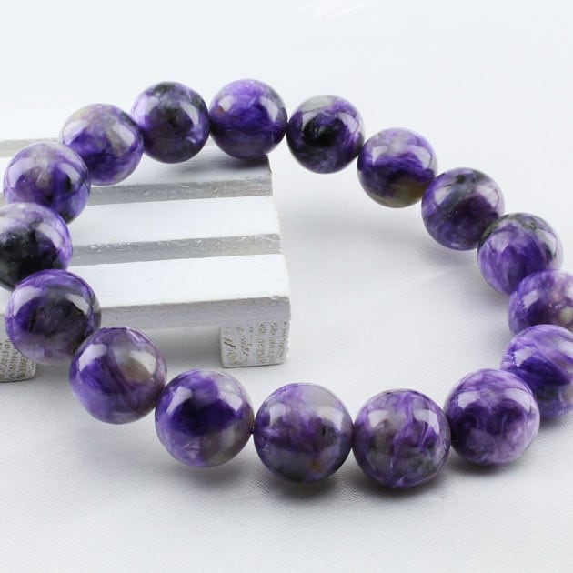 チャロアイト ブレスレット 12mm 211-4193