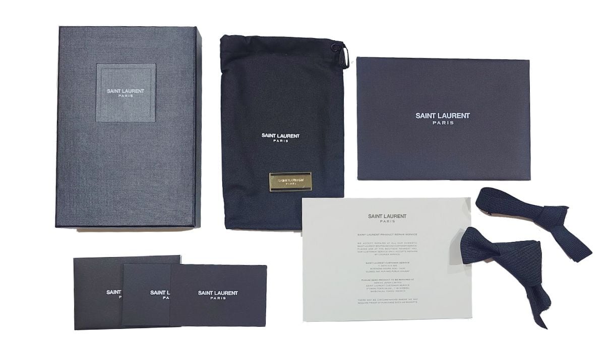 SAINT LAURENT サンローラン YSL モノグラム キーポーチ キーケース