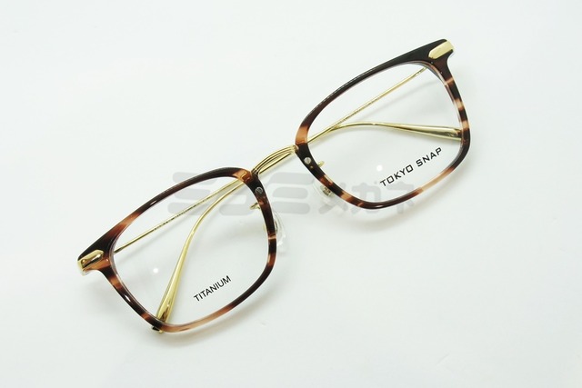 TOKYO SNAP メガネ TSP-1063 Col.C1 ウェリントン コンビネーションフレーム トウキョウスナップ 鯖江 日本製 正規品-4枚目