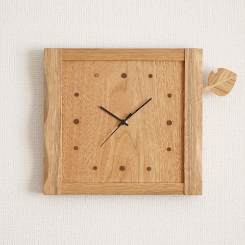 木の葉の時計