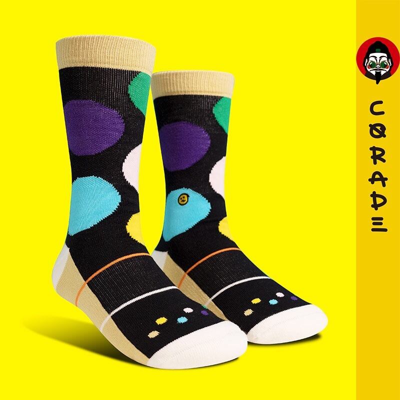 corade X Orzysox　面白い丸形　靴下    メンズ・レディース・ユニセックス