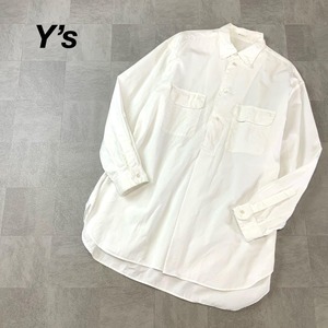 Y‘s for men ワイズ ヨウジヤマモト 両ポケット デザインシャツ