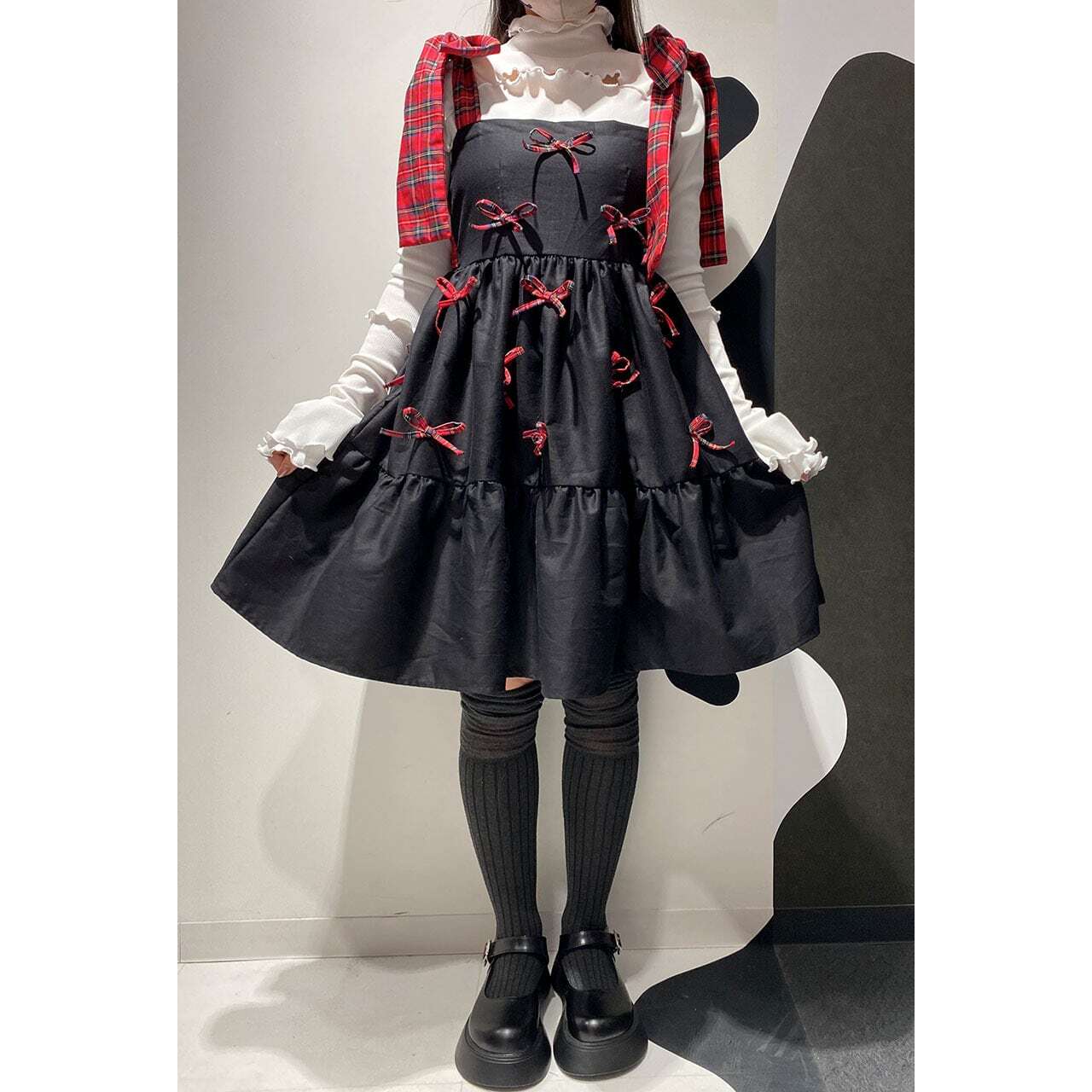 Ribbon Mini Tiered Doll Onepiece | roopage 公式ストア