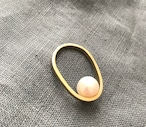 pearl ring （PeR-3） brass 10号程  M-9.8