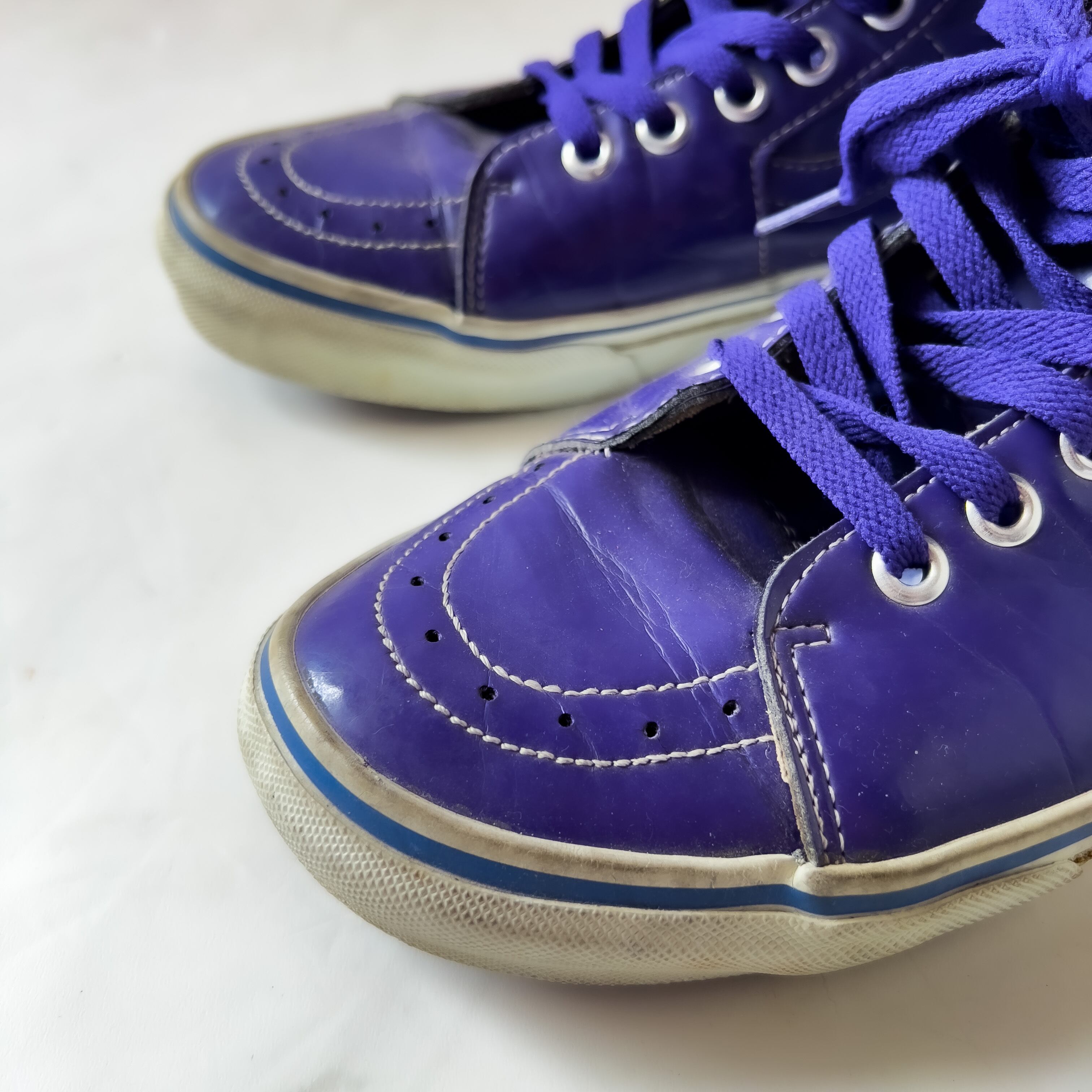 old vans 90s後期 sk-8 HI enamel purple US11 ヴァンズ スニーカー 90