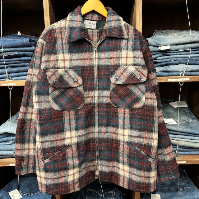 1950'S GRANFORS GARMENTS F/Z WOOL JACKET