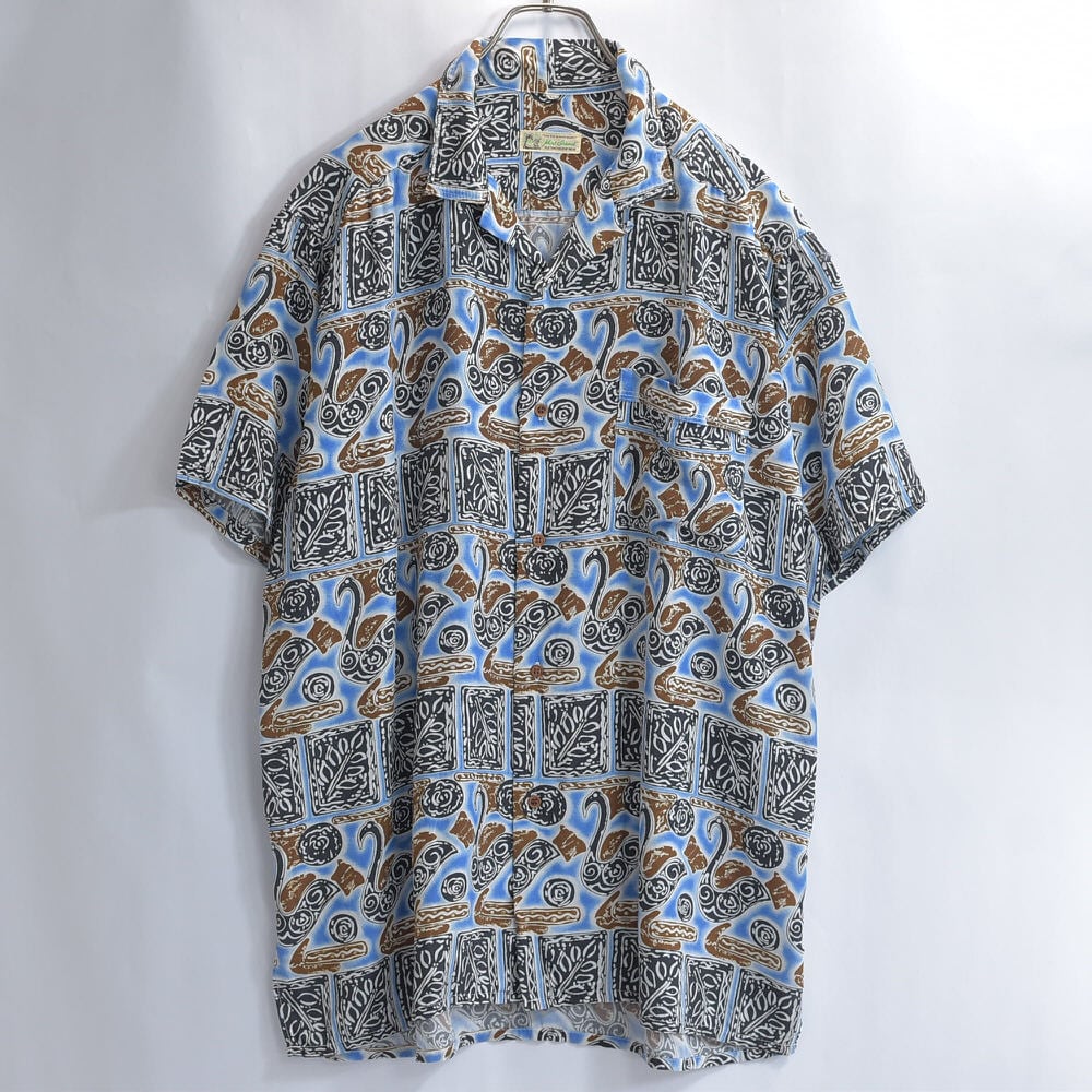 アロハシャツ 90'ビンテージ アロハシャツ キッズ アバンティ Avanti SILK ALOHA SHIRTS 90-155cm