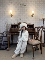 ラヴィン / Lovin / ブランスモックパンツ / 韓国子供服 / キッズ / 26winter〖取寄〗*XXS~XL*