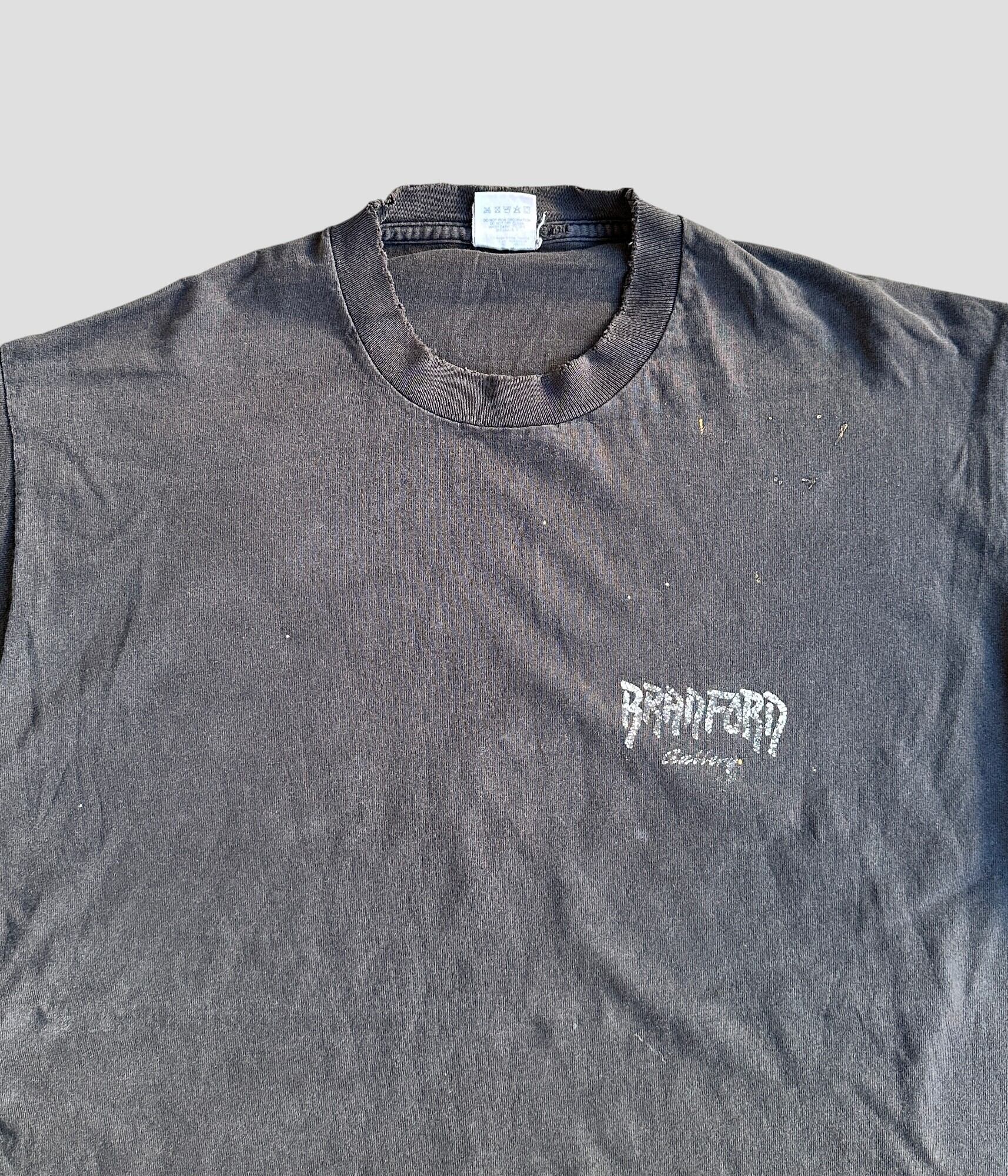 BRADFORD- Vintage 90s XL BRADFORD Rock band T-shirt | BEGGARS 