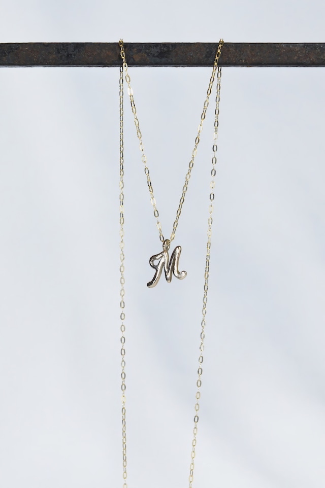 K18 Initial Pendant 18金イニシャルペンダント