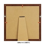 万丈 VANJOH ハンカチ額 25角 ブラウン 106043 HAN25-BR