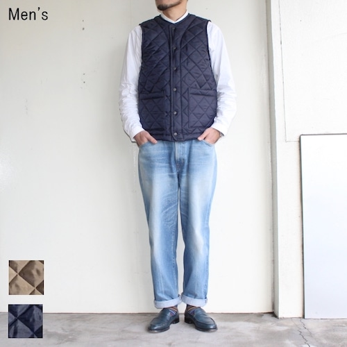 BEAVER of BOLTON　キルティングベスト　（DARK NAVY）