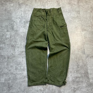 60s ベルギー軍 実物 M-64 フィールドパンツ 4D w30