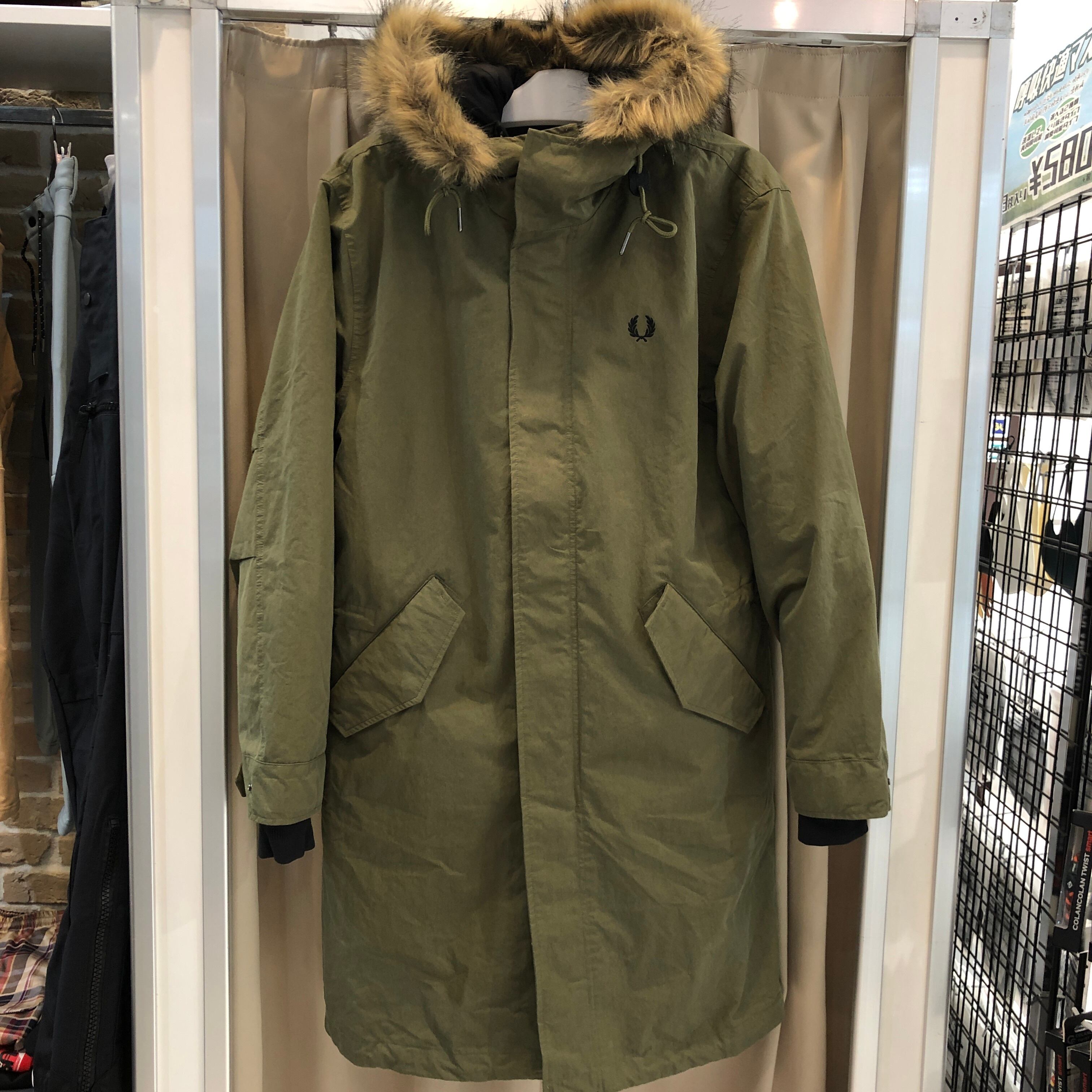 FRED PERRY 20AW Zip In Liner Parka