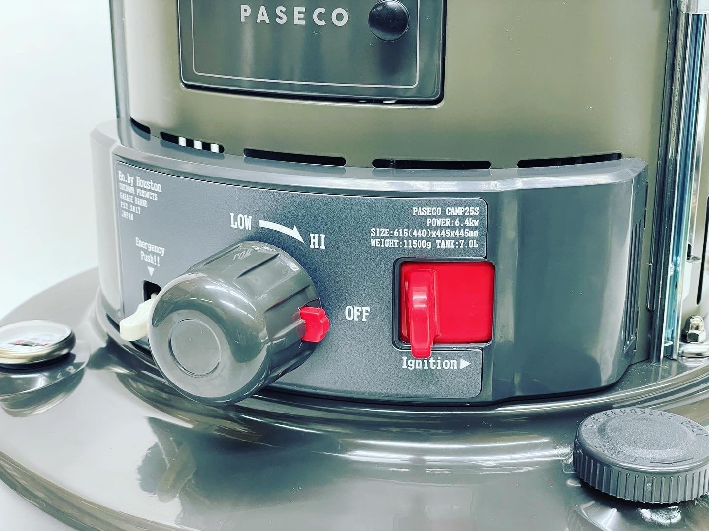 PASECO パセコストーブ camp-25 アーミーグリーン キャンプ行ぎたいっ