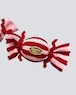 予約【BOOCCE】LOVE CANDY BROOCH (Red stripe)