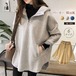 パーカー レディース　秋　タートルネックパーカー　トレーナー　トップス　プルオーバー スウェット　フード付き　長袖　大きいサイズ ゆったり　韓国風　カジュアル　シンプル　ファスナー付き　大人　30代