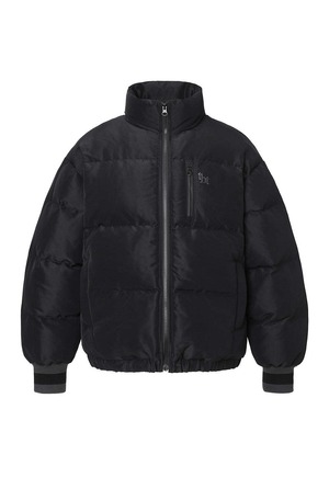 [threetimes] Bagel down jacket (black) 正規品 韓国ブランド 韓国通販 韓国代行 韓国ファッション スリータイムズ three times 日本 店舗