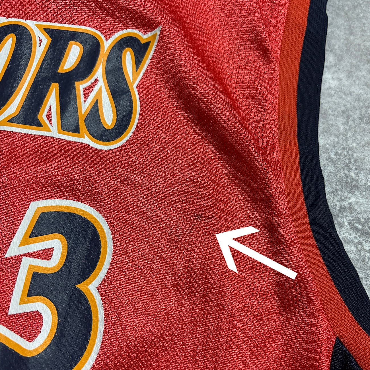 Jason Richardson 【Golden State Warriors】 Game Shirt. Reebok