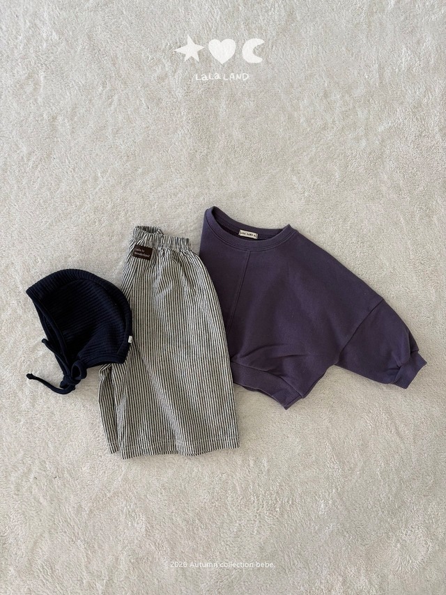 《予約》送料無料【lalaland】bebe ) Circle Sweatshirt