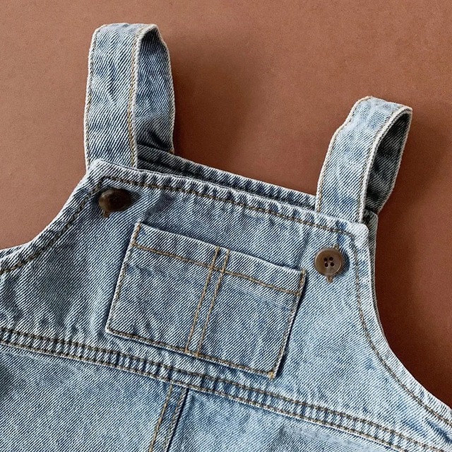 denim over all 〝light blue〟