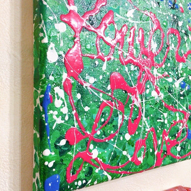 Power of love 抽象画 愛の力 | MARONHAPPY