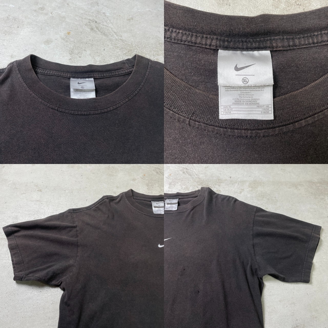 90年代~00年代 NIKE ナイキ Tシャツ センタースウォッシュ メンズXL 