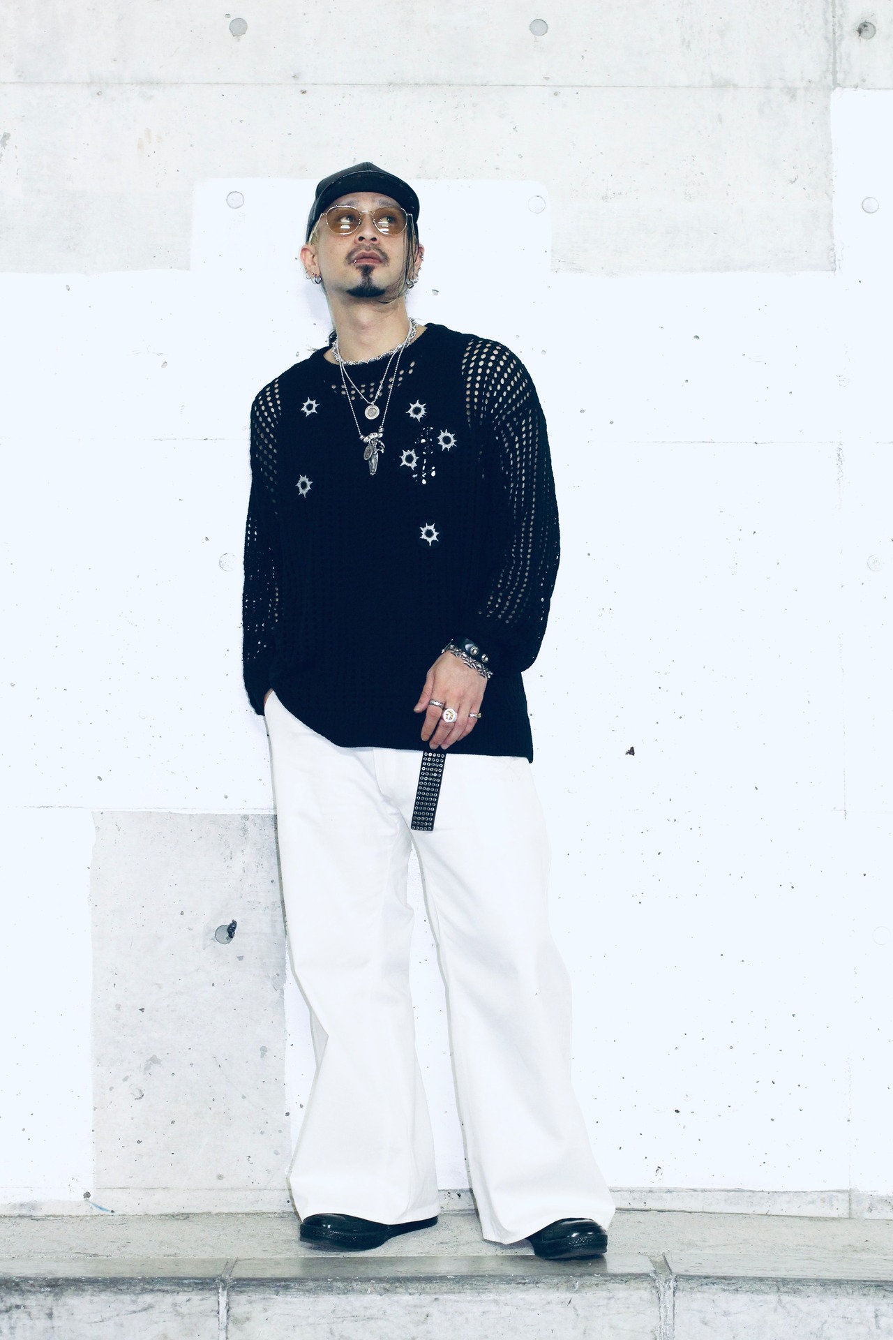 Six Shots Mesh Knit