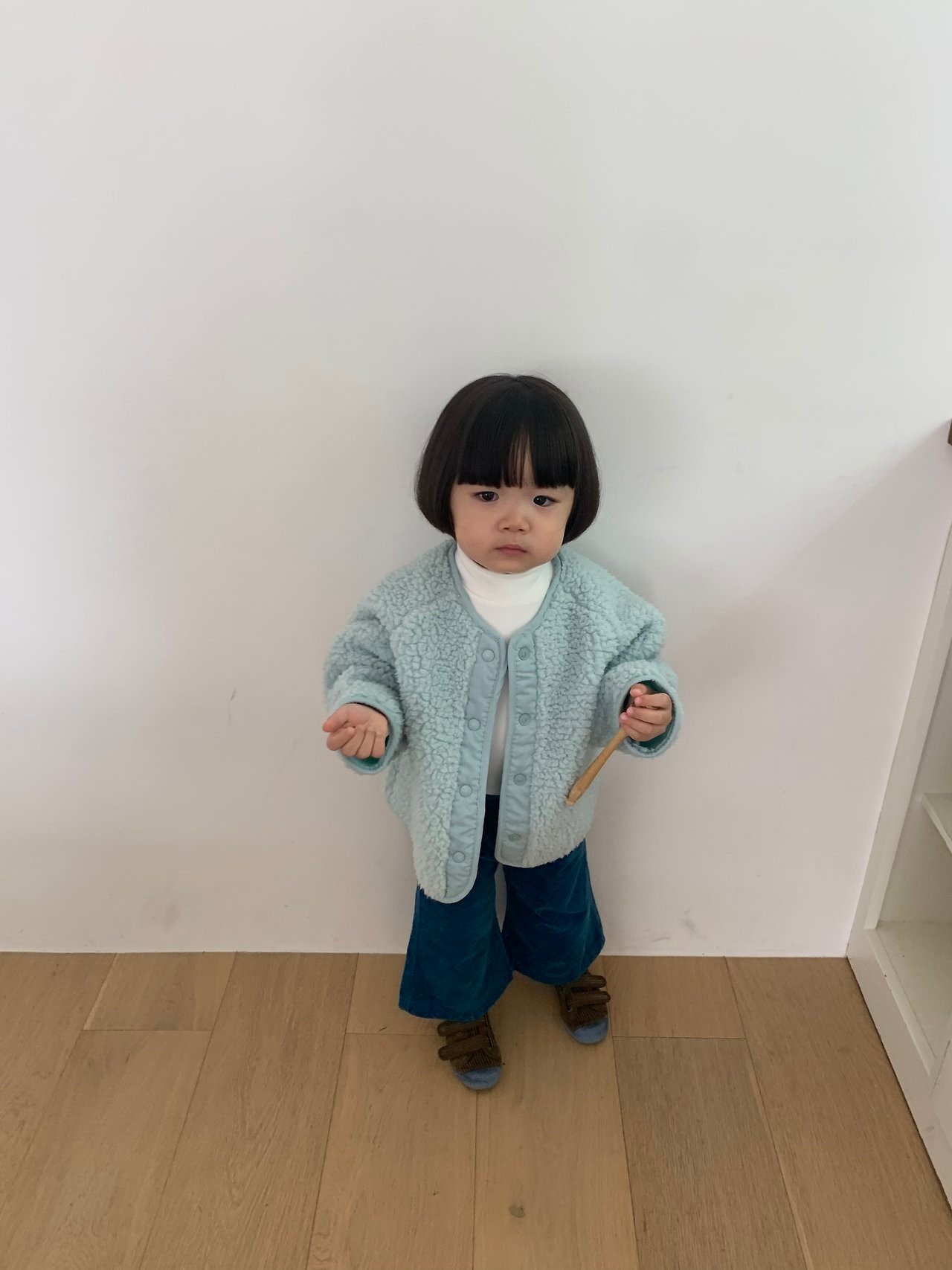 ペッパー / PEPPER / プードルボアジャンパー / 韓国子供服 / キッズ / 26winter〖取寄〗*XS~XL*
