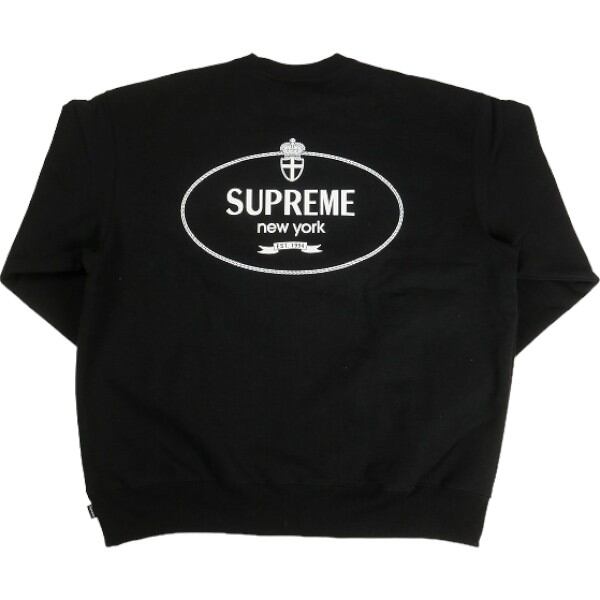 Size【L】 SUPREME シュプリーム 24AW Crest Crewneck Black Size【L】 SUPREME シュプリーム 24AW Crest Crewneck Black