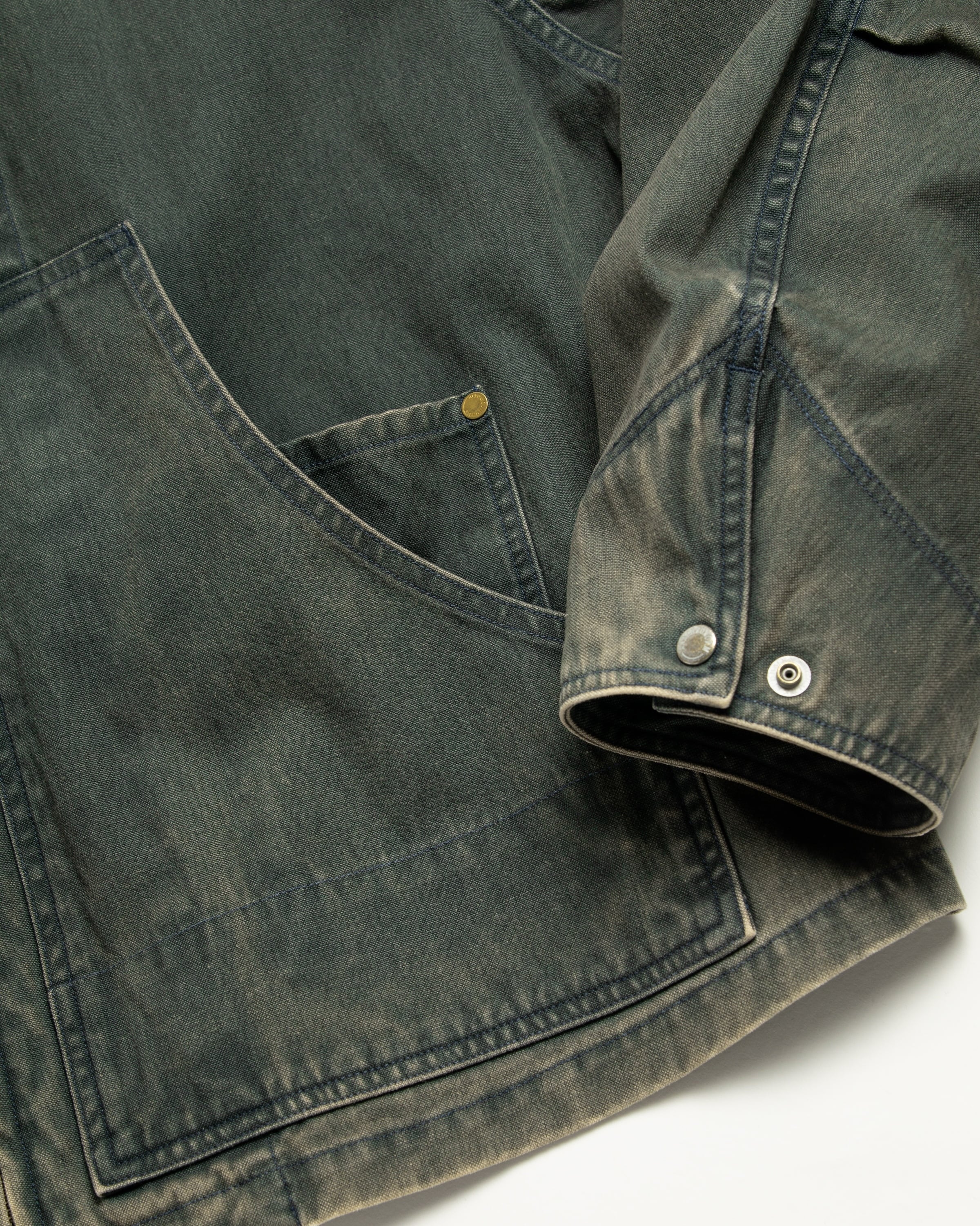 ANACHRONORM/アナクロノーム DETROIT DUCK JACKET BLACK AN384 | MAMBO